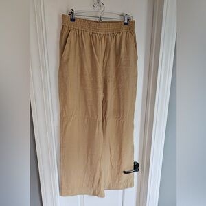 MADEWELL the carley wide leg pants in softdrape size L